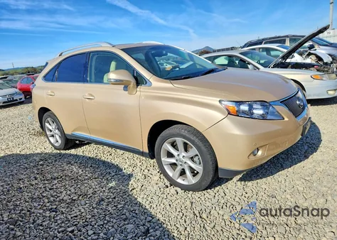 2010 Lexus Rx 350 z USA, uszkodzony, nr VIN 2T2BK1BAXAC079159